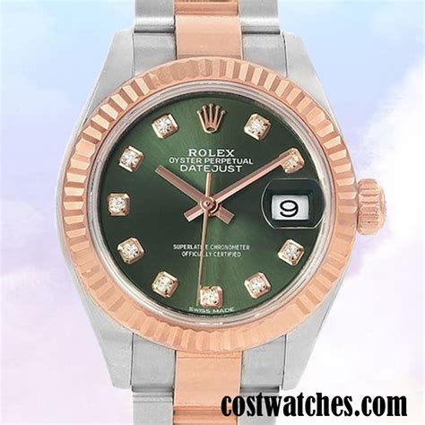 rolex grünes zifferblatt gebraucht|rolex datejust preise.